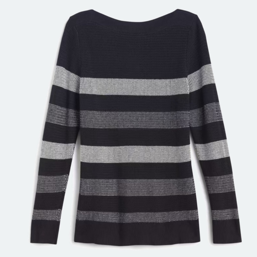 Tawnee cotton blend waffle stitch sweater